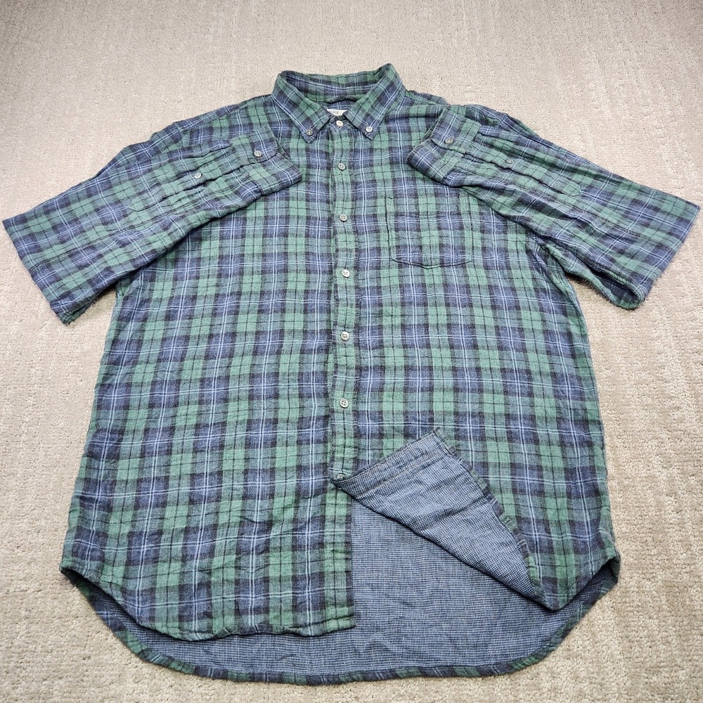 Alex Mill Shirt Men Large Double Face Plaid Button Down Huckberry Minimal Luxury